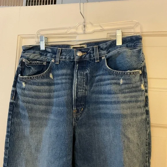 NEW Madewell The Low-Slung Baggy Jean Robertson Wash Rigid Size 28 NWOT - Picture 6 of 14